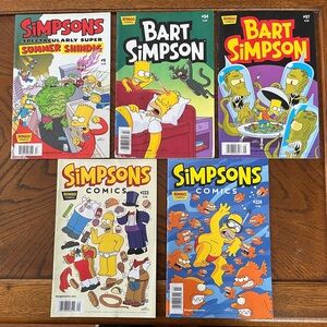 Simpsons Comic Book Collection | 5 issues